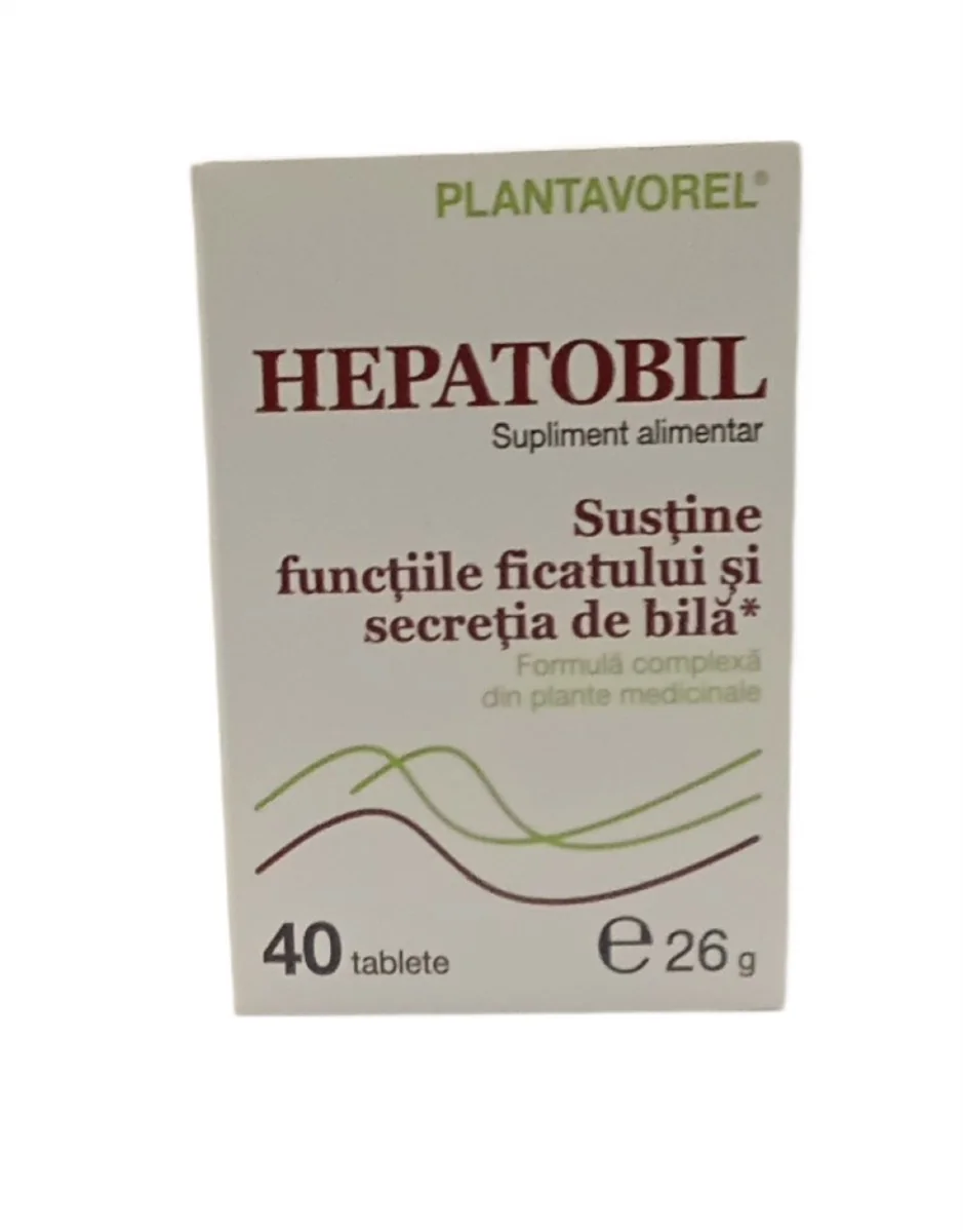 Hepatobil V, 40 tablete, Plantavorel