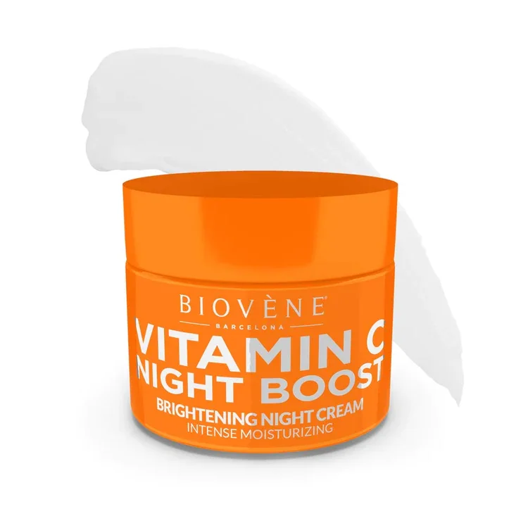 Crema de noapte Vitamin C Night Boost, 50ml, Biovene 