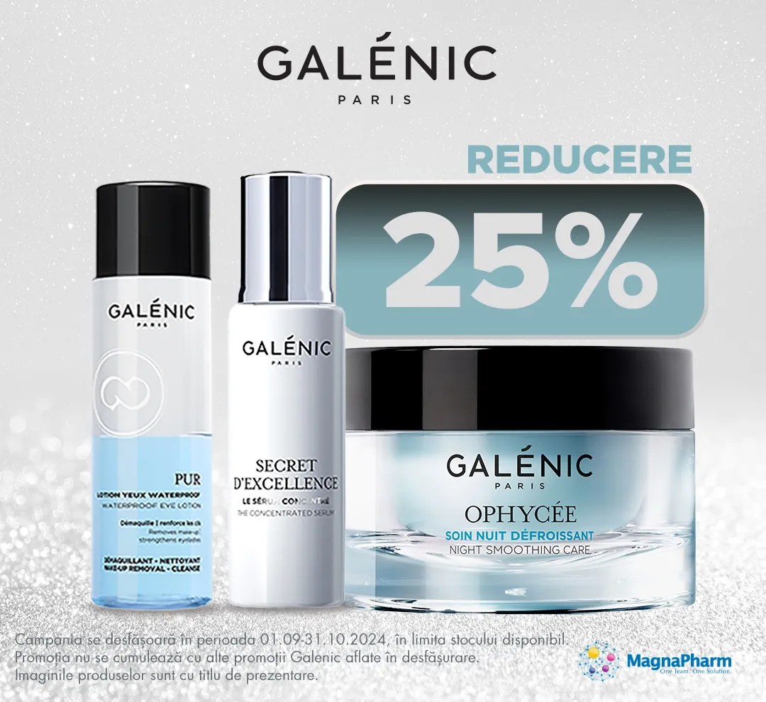 Ofertele lunii septembrie, octombrie 2024 Galenic