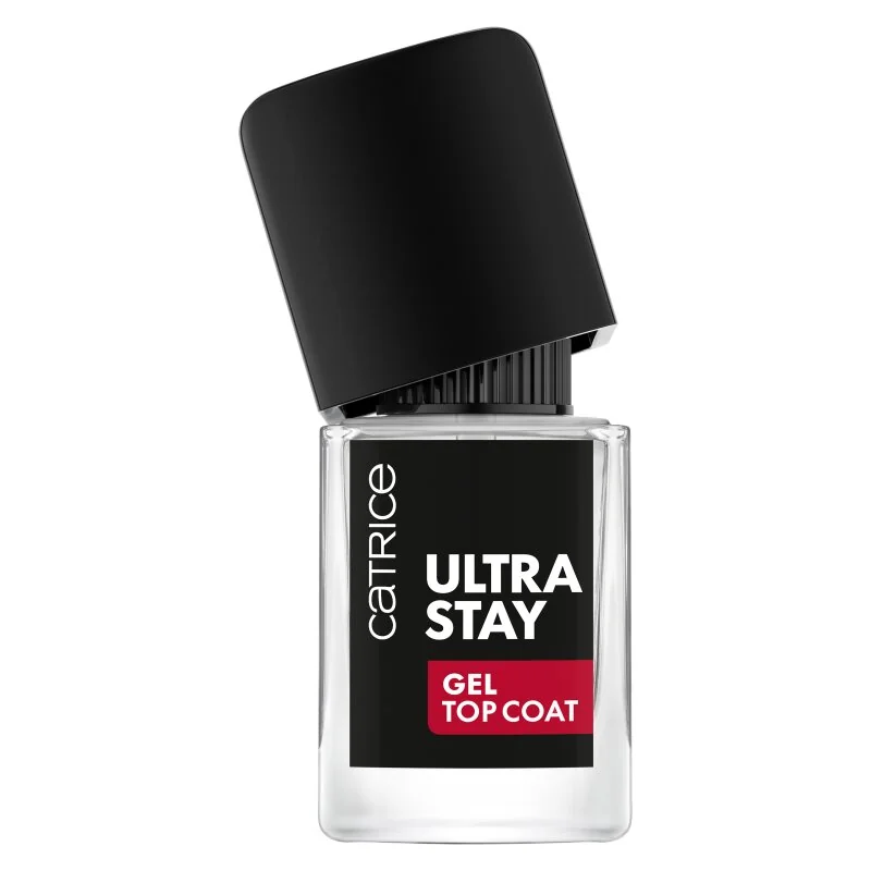 Top coat cu efect de gel Ultra Stay, 10.5ml, Catrice 