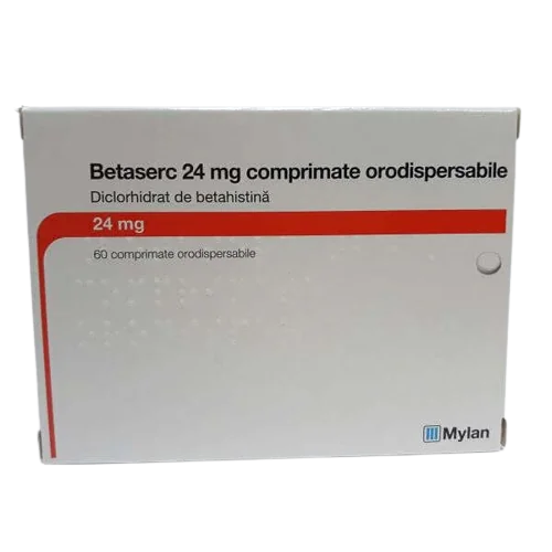 Betaserc 24mg, 60 comprimate orodispersabile, Mylan