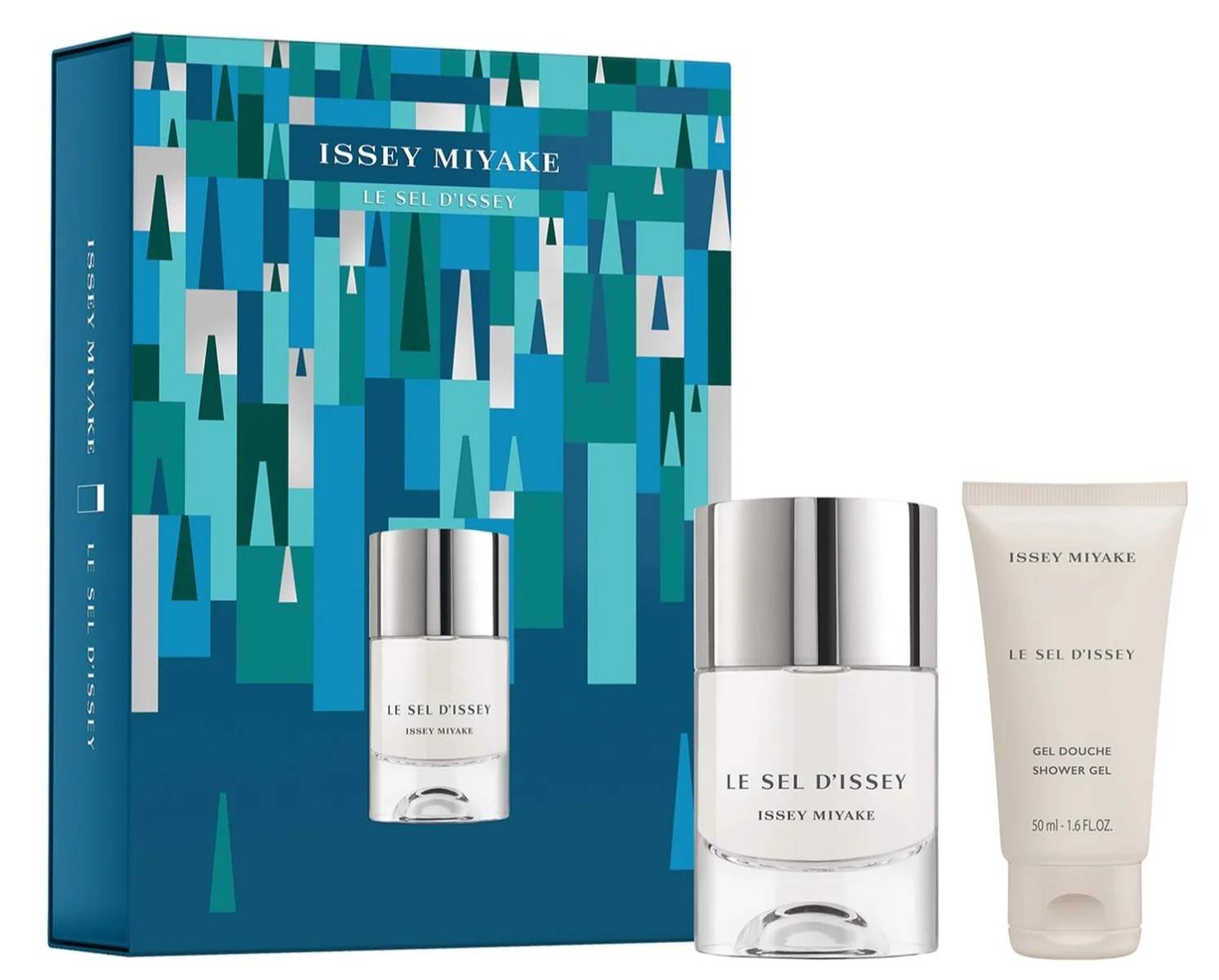 Set pentru barbati Sel D'issey Apa de toaleta 50ml + Gel de dus 50ml, Issey Miyake