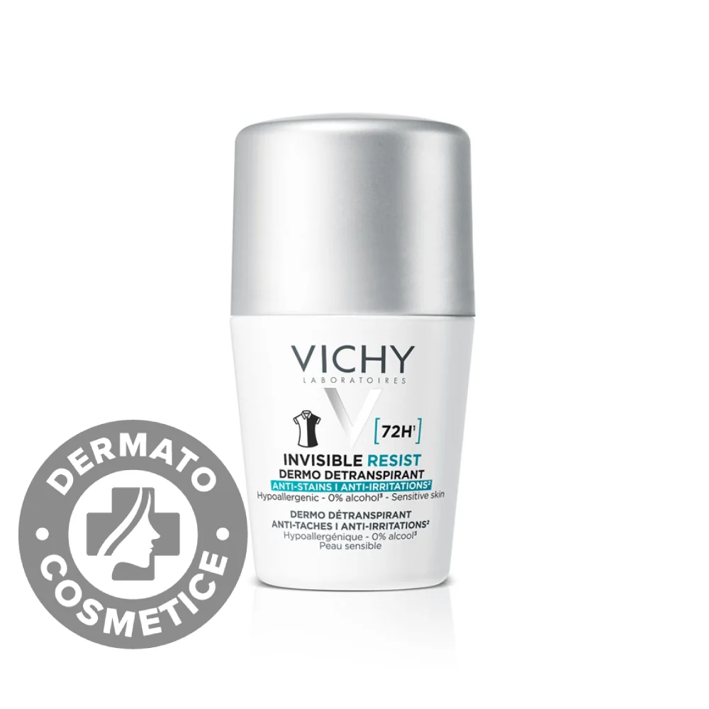 Deodorant Roll-On Invisible Resist 72h, 50ml, Vichy