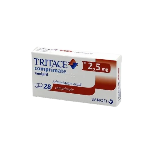 Tritace 2,5mg, 28 comprimate, Sanofi