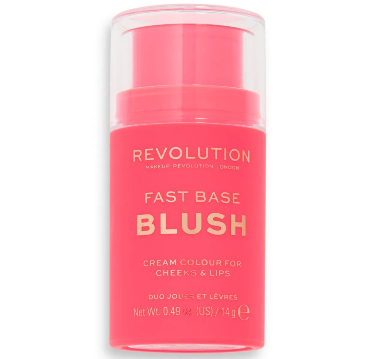 Fard de obraz Fast Base Blush Stick Bloom, 14g, Makeup Revolution 