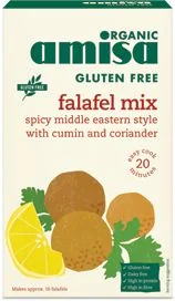 Mix pentru falafel fara gluten Bio, 180g, Amisa