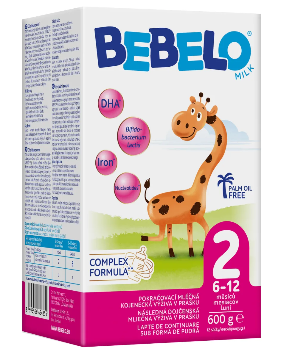 Bebelo Milk 2, 600g 