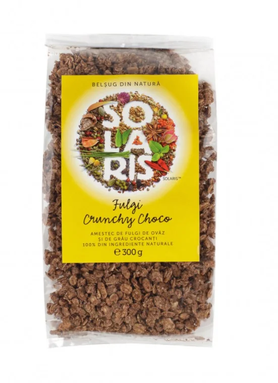 Fulgi Crunchy Choco, 300g, Solaris