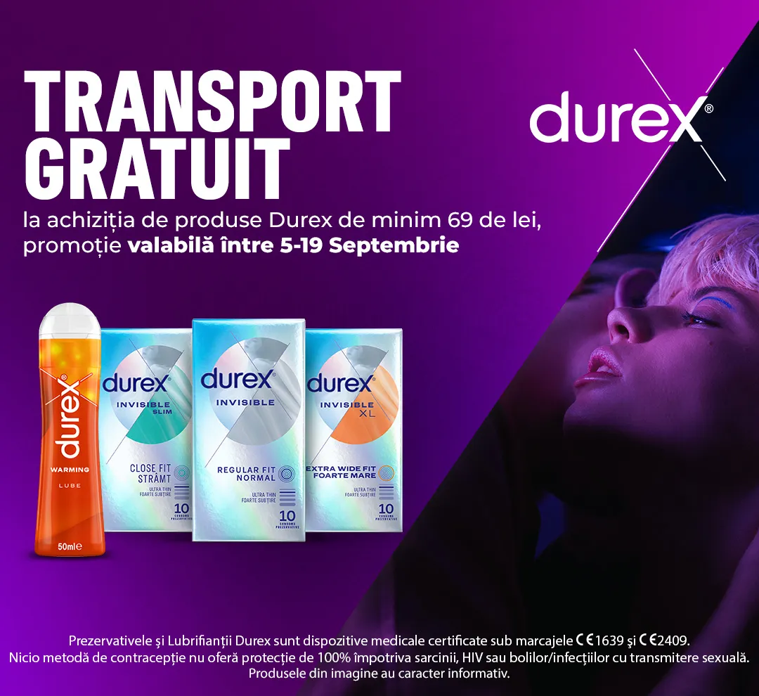 Ofertele lunii Septembrie 2024 Durex 5-19 Sept