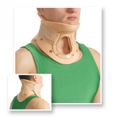 Guler cervical rigid 1017, Marimea1, 25-30cm, Bej, Medtextile