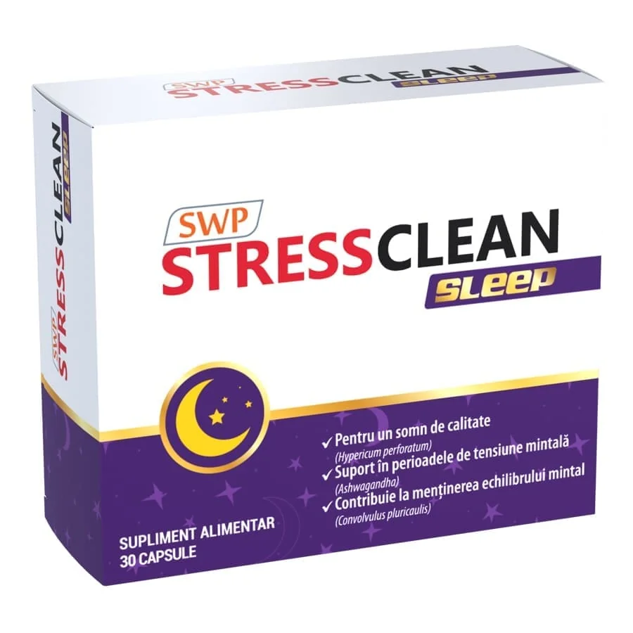 Stressclean Sleep, 30 capsule, Sun Wave Pharma