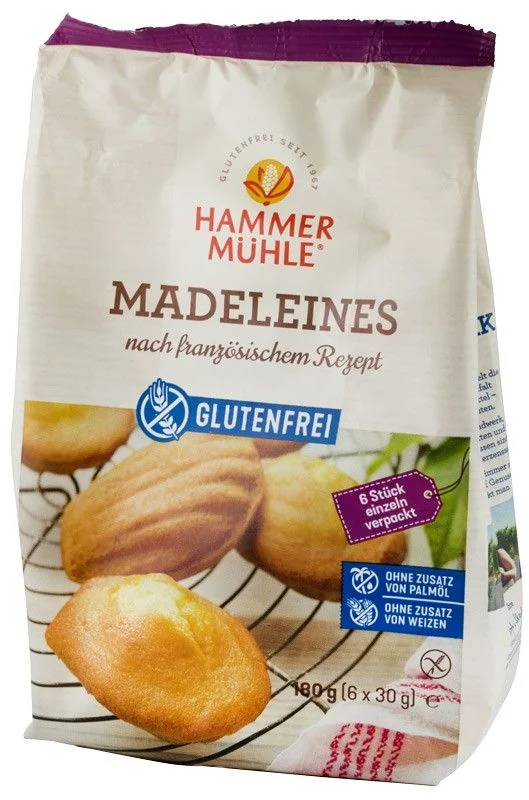 Madlene dupa o reteta frantuzeasca, 180g, Hammer Muhle