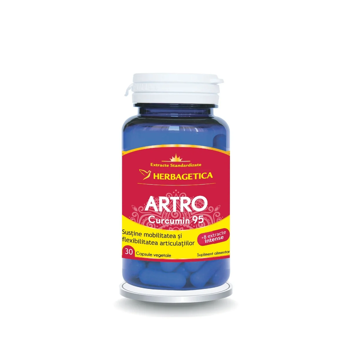 Artro + Curcumin 95, 30 capsule, Herbagetica