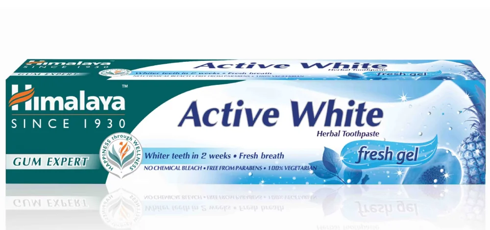 Pasta de dinti Active White Fresh, 75ml, Himalaya