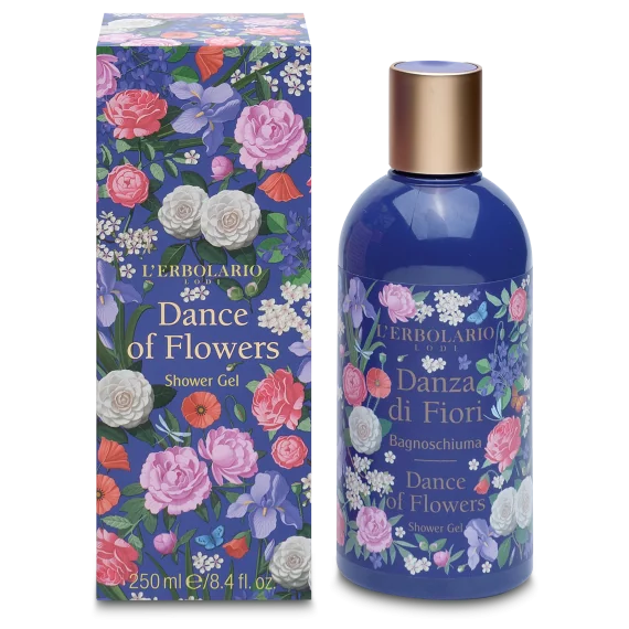 L'Erbolario Gel de dus Dance of Flowers, 250ml