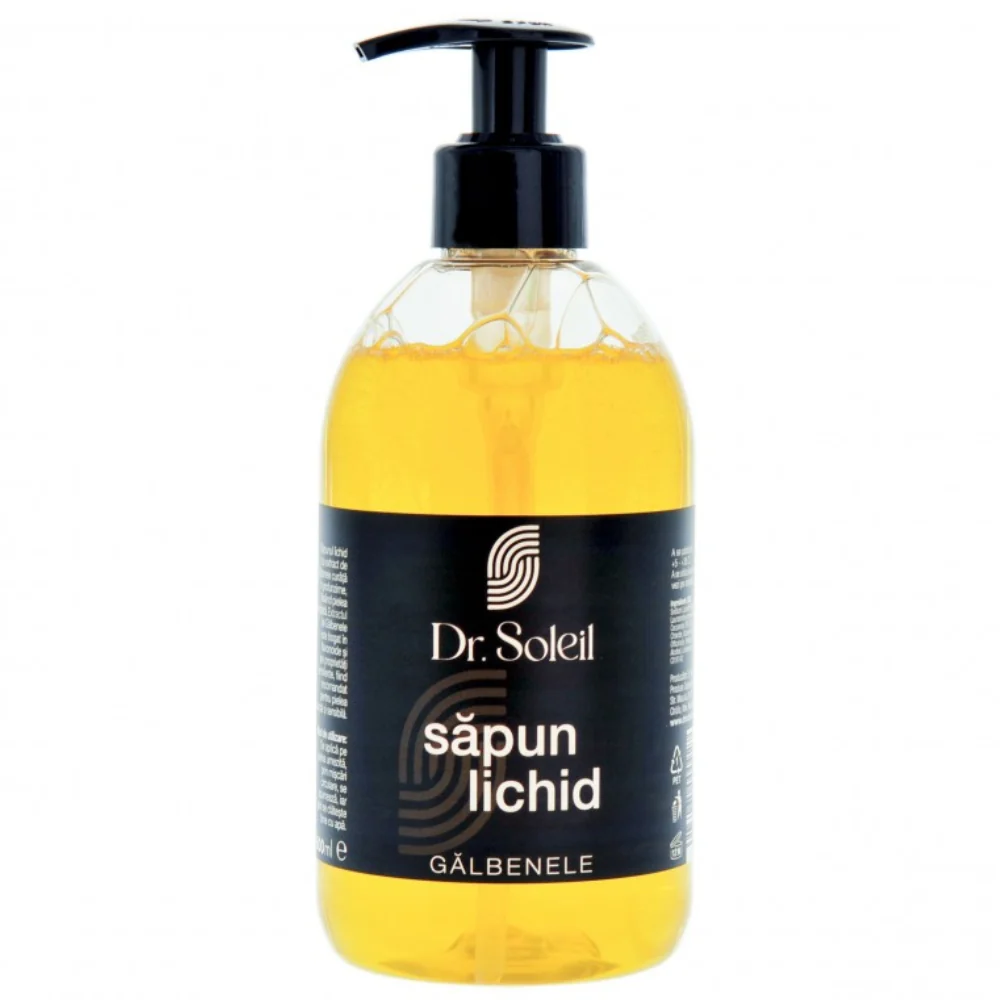 Sapun lichid cu galbenele, 500ml, Dr. Soleil