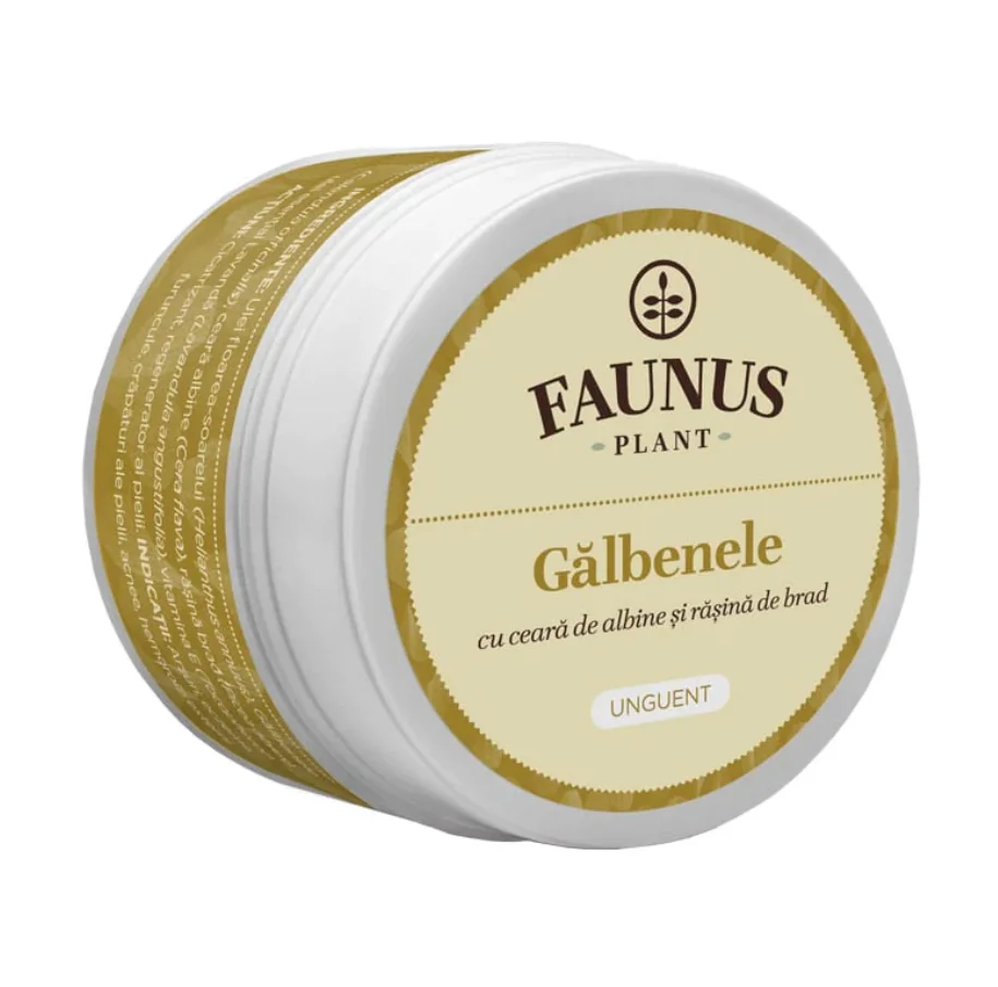 Unguent cu Galbenele si ceara de albine, 50ml, Faunus Plant