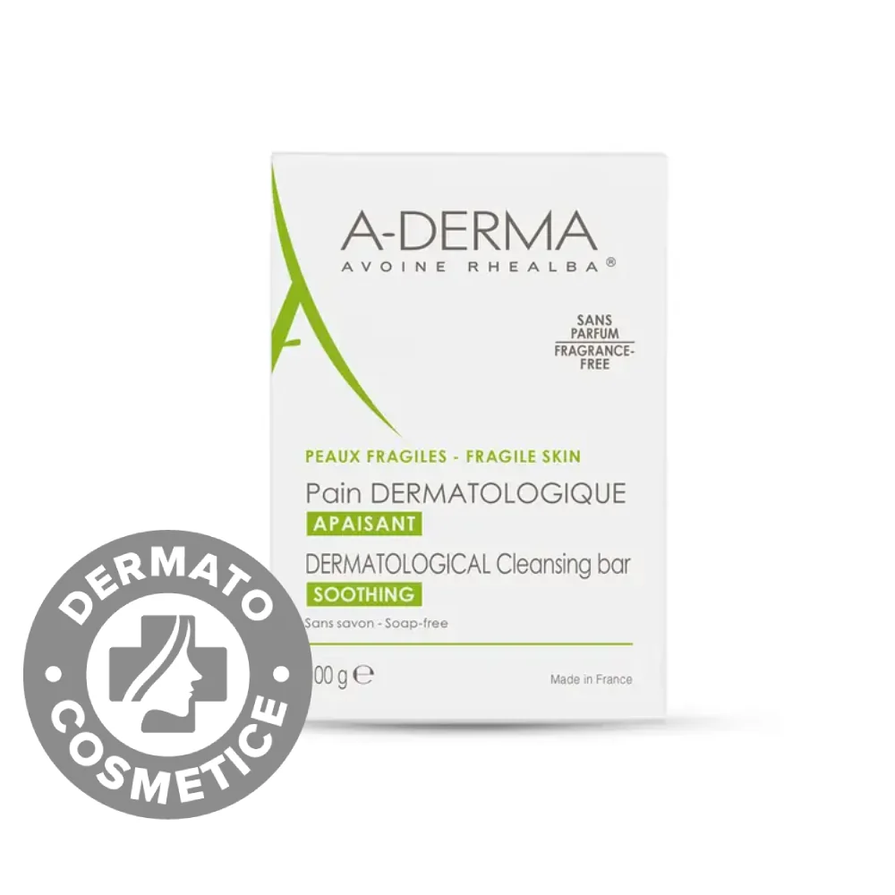 Sapun dermatologic piele sensibila, 100g, A-Derma 