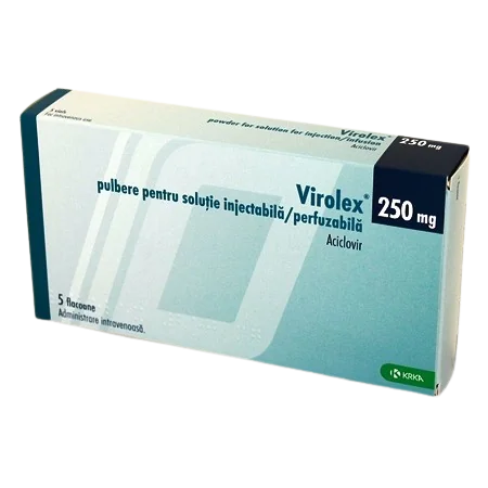 Virolex 250mg, 5 fiole, KRKA