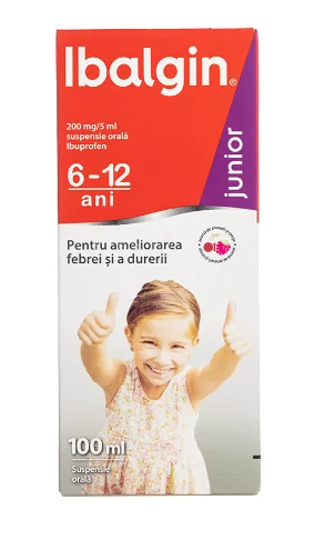 Ibalgin Junior 200mg/5ml, 100ml, Sanofi