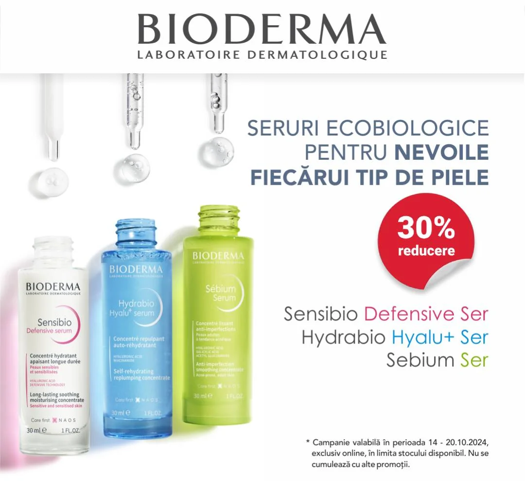 Max Days Frumusete Octombrie 2024 Bioderma Serums