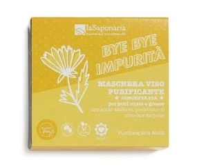 Masca de fata concentrata Bye Bye Impurities, 35ml, La Saponaria