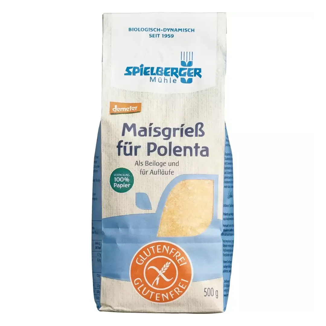 Faina Eco pentru mamaliga fara gluten Demeter 500g, Spielberger