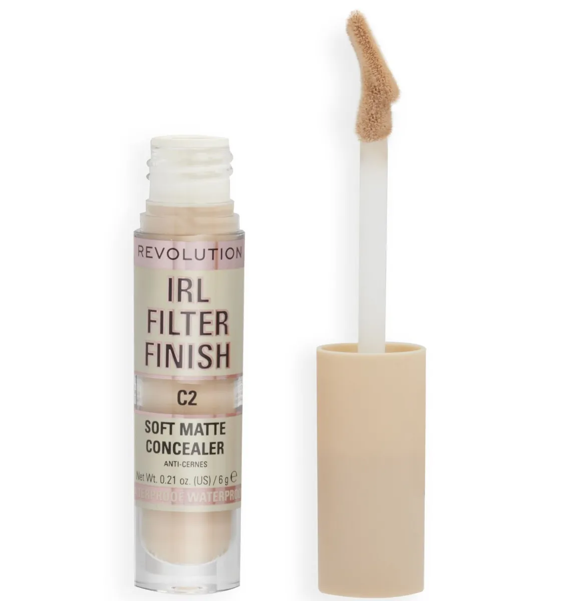 Corector IRL Filter Finish C2, 6g, Makeup Revolution 