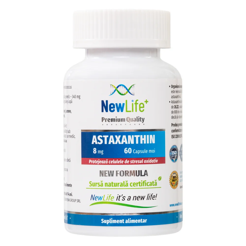 Astaxanthin 8mg, 60 capsule, NewLife