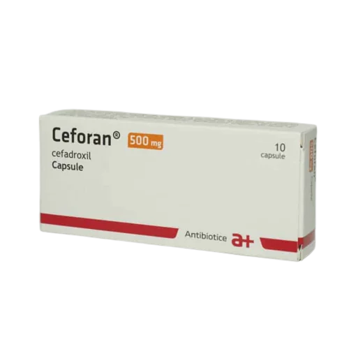 Ceforan 500mg, 10 capsule, Antibiotice 