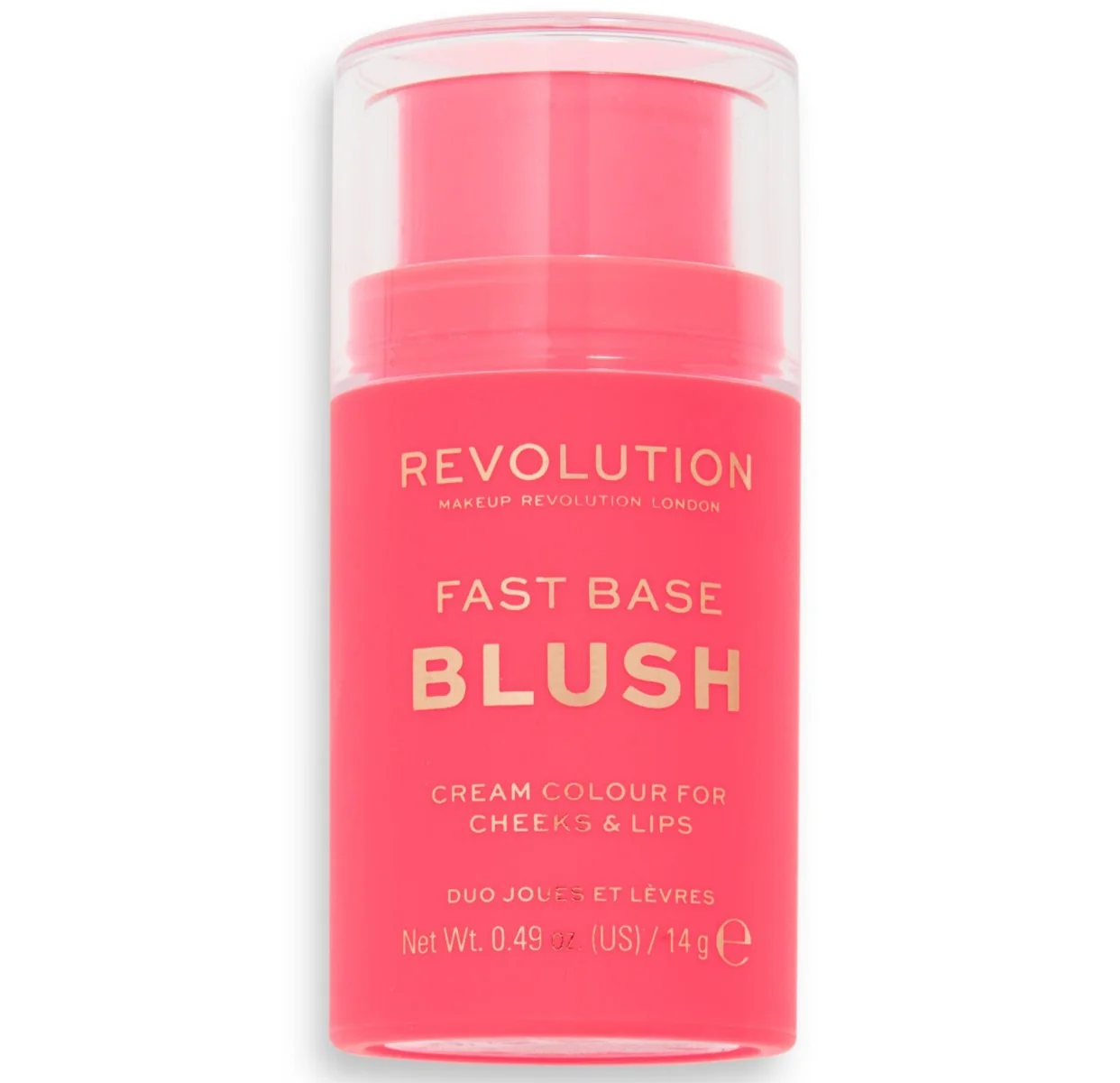 Fard de obraz Fast Base Blush Stick Bloom, 14g, Makeup Revolution