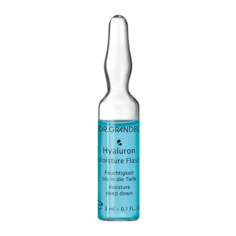 Fiola cu acid hialuronic Hyaluron Moisture Flash, 3ml, Dr. Grandel