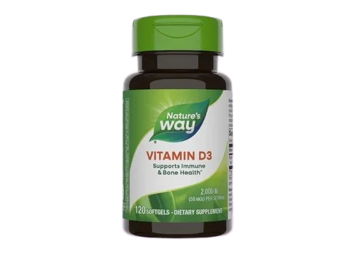 Vitamina D3, pentru adulti 120 capsule, Secom