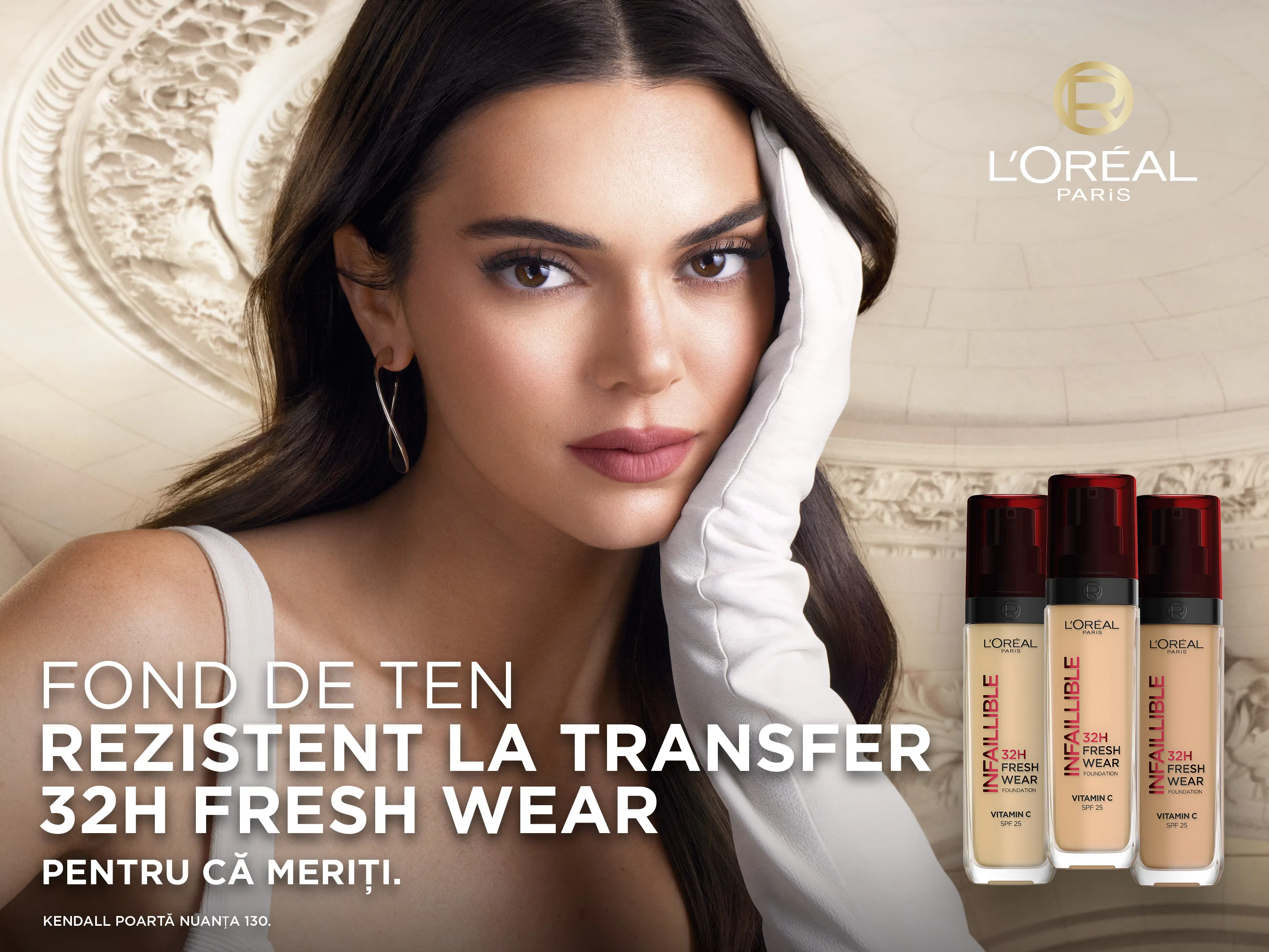 L'Oreal Paris Infaillible 32H Fresh Wear rezistent la transfer.