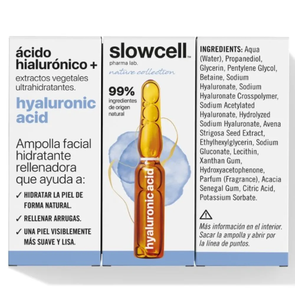 Fiola cu acid hialuronic, 2ml, Slowcell 