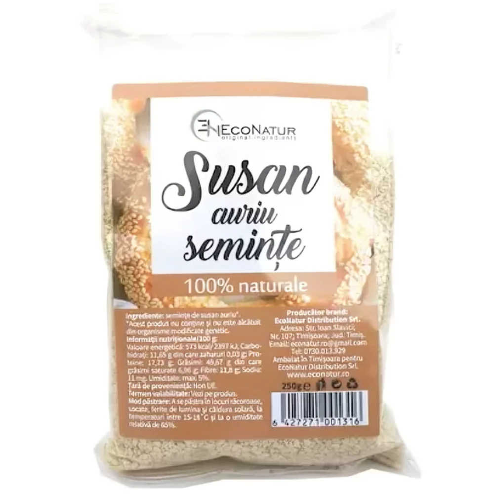 Seminte de susan auriu, 250g, EcoNatur