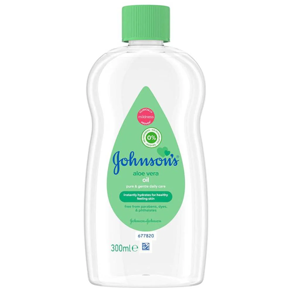 Ulei cu aloe vera Johnson's Baby, 300ml, Johnson&Johnson