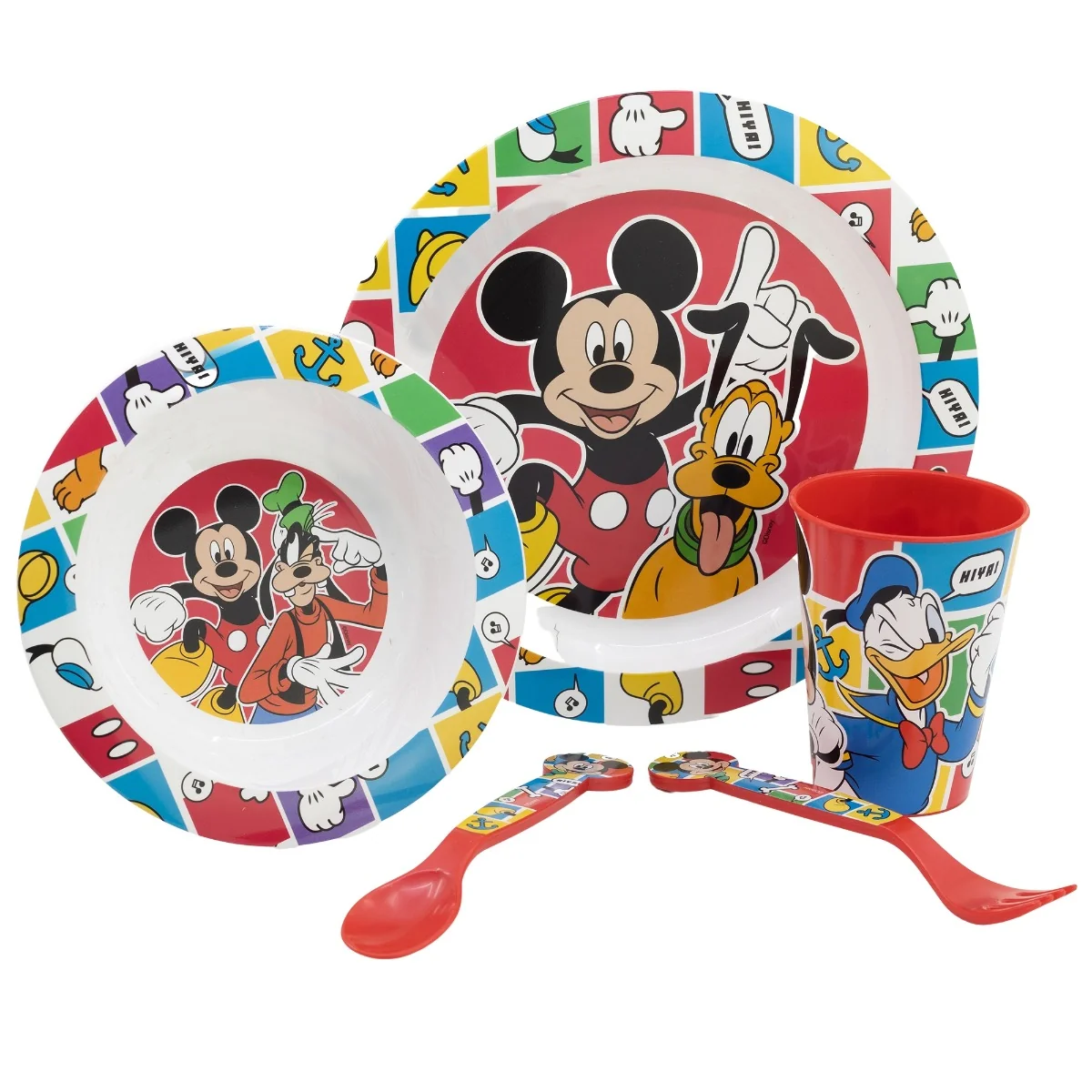 Set de masa Mickey 5 piese, 1 bucata, Kidscenter