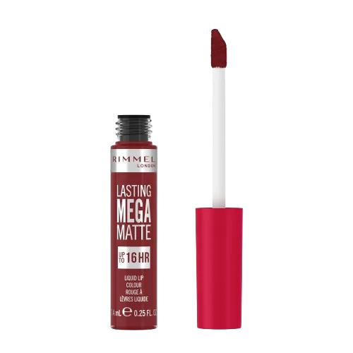 Ruj lichid Lasting Mega Matte 930 Ruby Passion, 7.4ml, Rimmel London ​