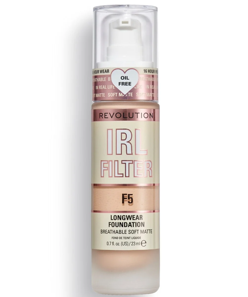 Fond de ten IRL Filter Longwear Foundation F5, 23ml, Makeup Revolution