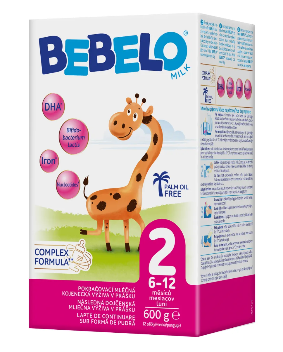 Bebelo Milk 2, 600g 