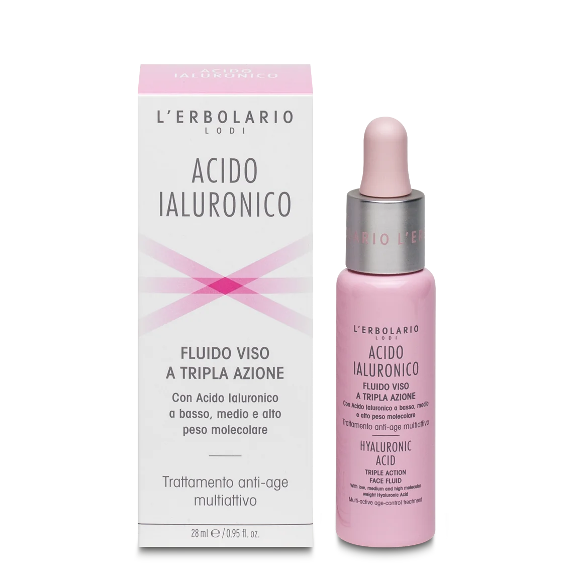 L'Erbolario Acid Hialuronic cu actiune tripla, 28ml