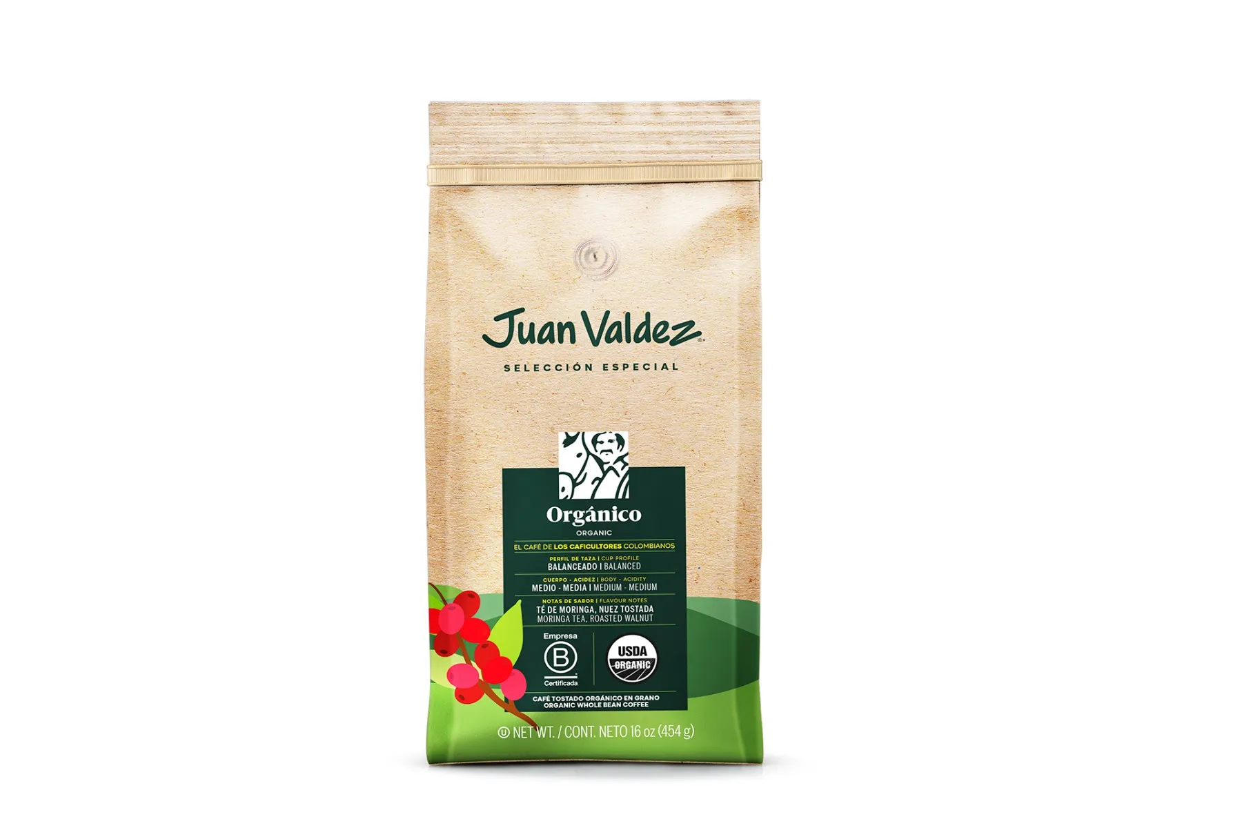 Cafea boabe eco, 500g, Juan Valdez 