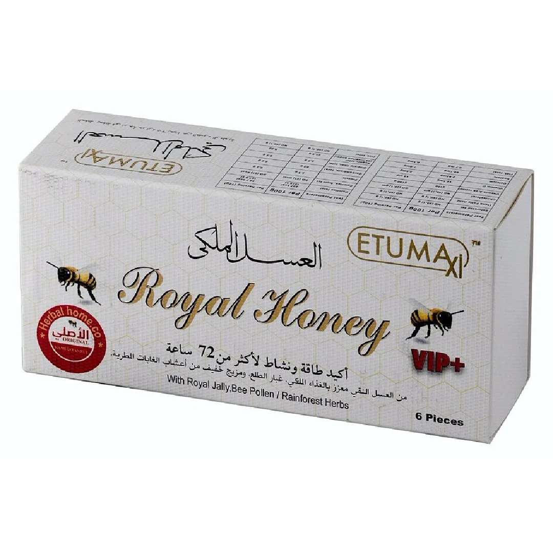  Miere afrodisiaca Royal Honey, 6 plicuri, Etumax