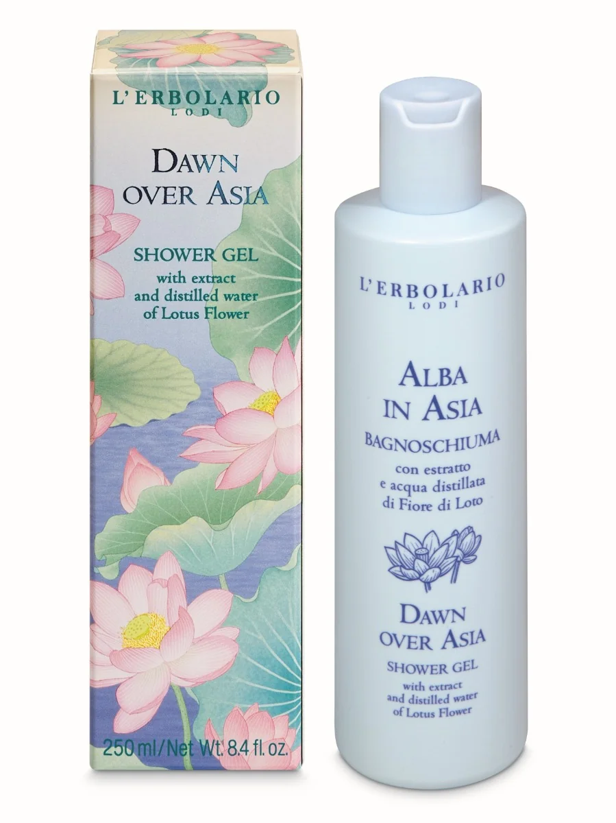 Gel de dus Dawn over Asia, 250ml, L'Erbolario