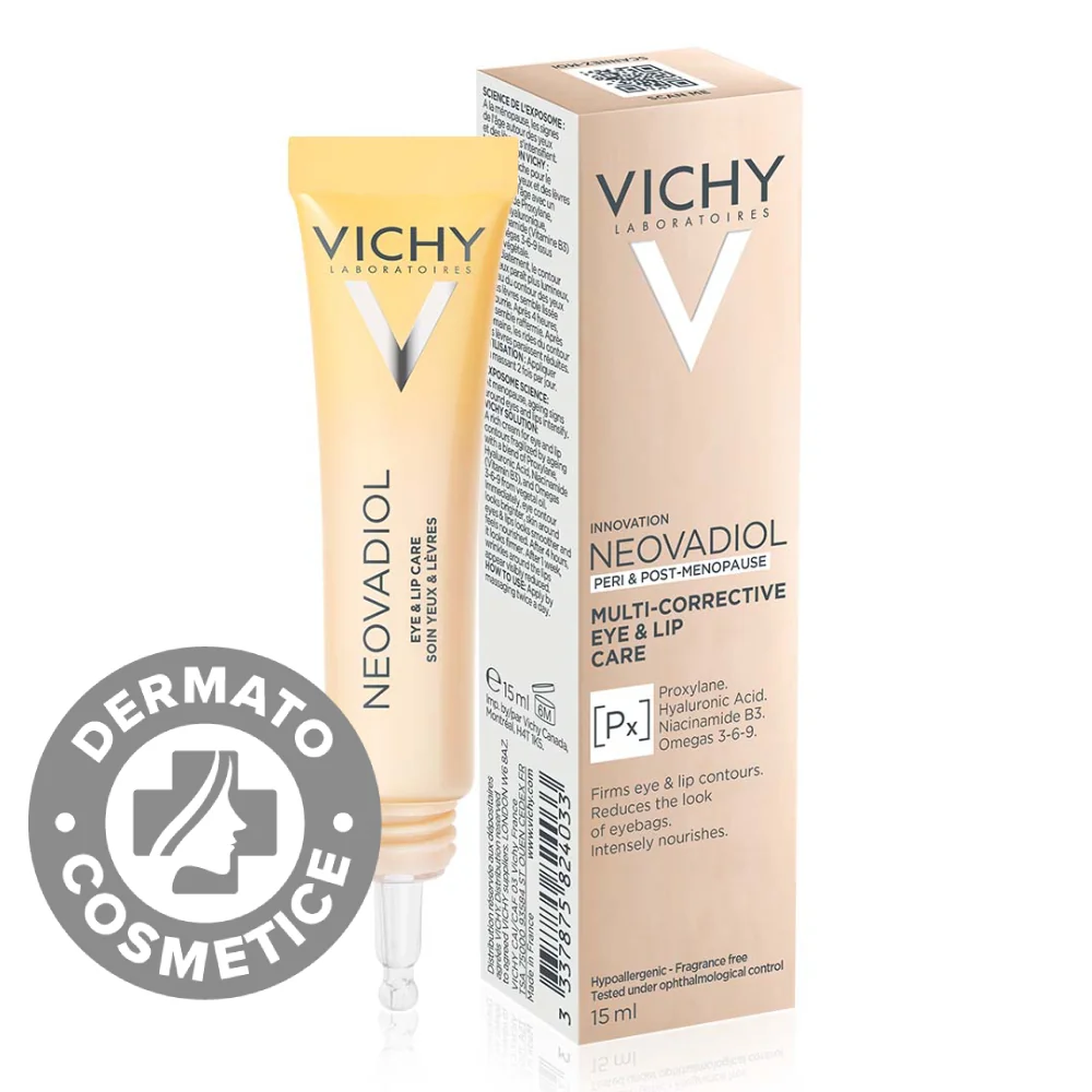 Crema multi-corectoare pentru conturul ochilor si buzelor Neovadiol, 15ml, Vichy