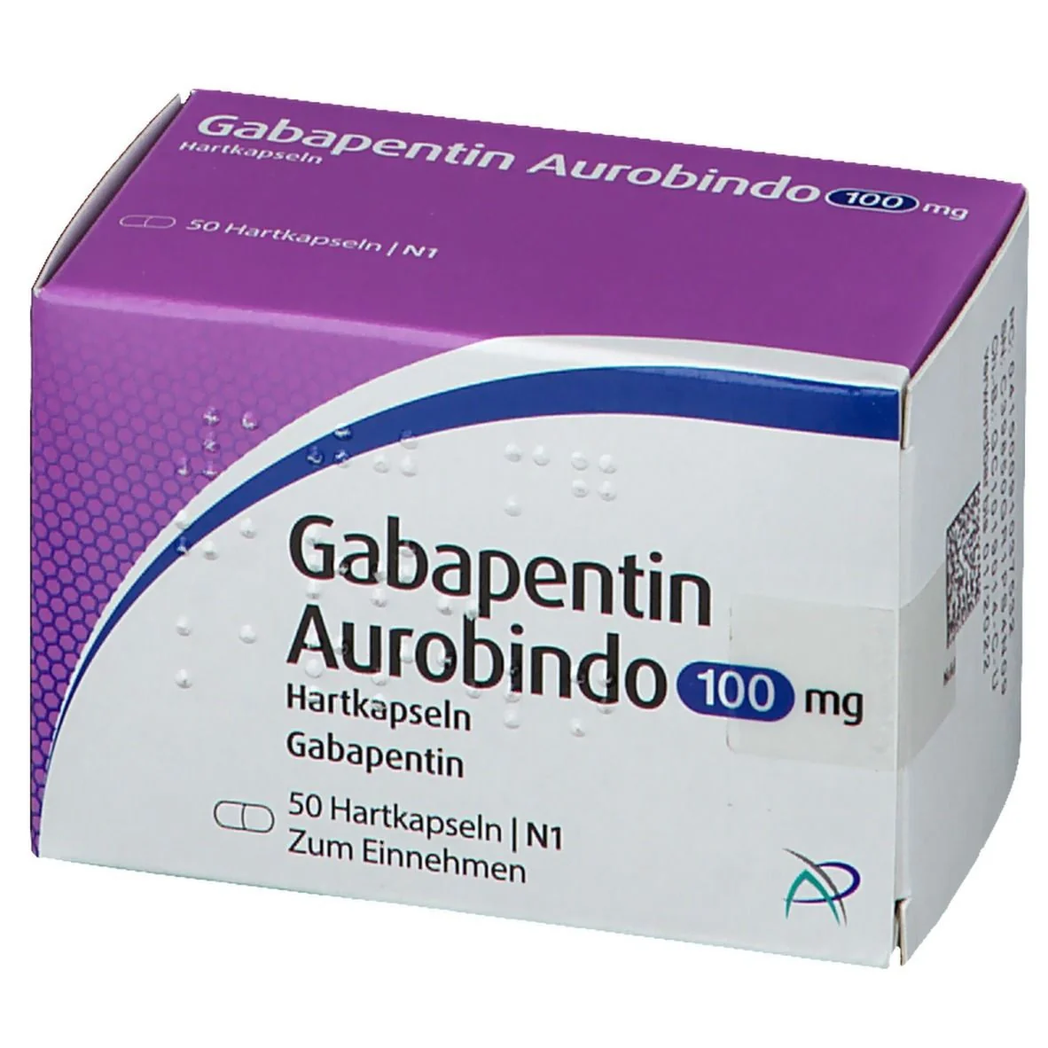 Gabapentin Aurobindo 100mg, 50 capsule, Aurobindo 