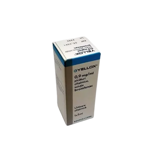 Yellox solutie picaturi oftalmice 0.9mg, 5ml, Bausch & Lomb