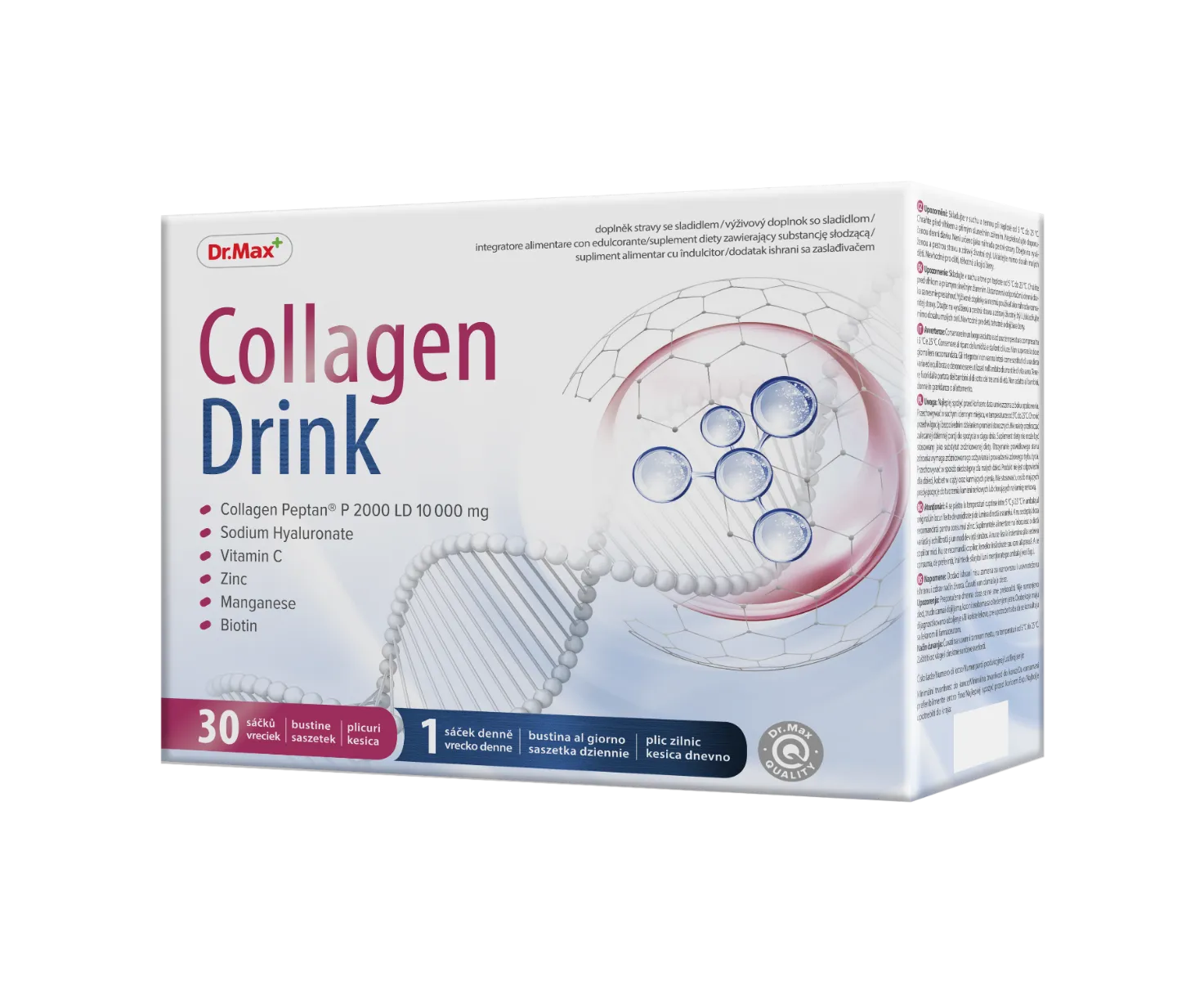 Dr. Max Collagen Drink, 30 plicuri 