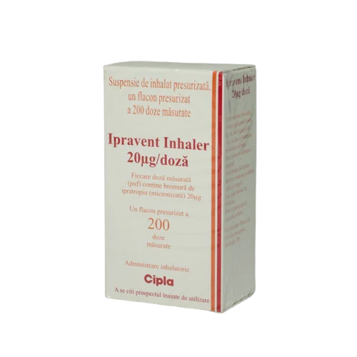 Ipravent Inhaler 20 mcg, 200 doze, Cipla